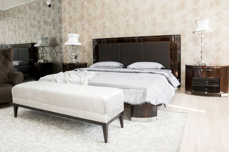 Комплект: Кровать с сетью, 2 прикроватные тумбы, комод и настенное зеркало Luna Giorgio Collection Luna фото