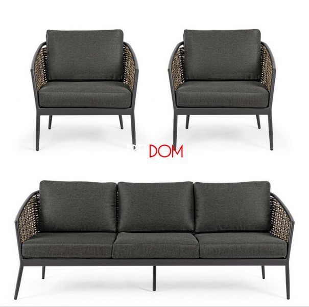 Комплект вуличних меблів Bizzotto MARIBELA MARIBELA3 фото