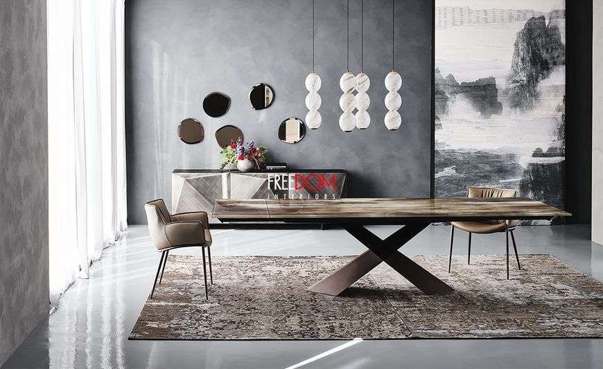 Стіл TYRON Crystalart Drive Cattelan Italia TYRON Crystalart Drive фото