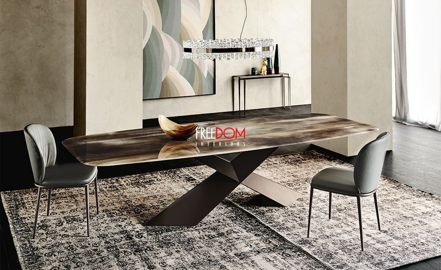 Стіл TYRON Crystalart Cattelan Italia TYRON Crystalart фото