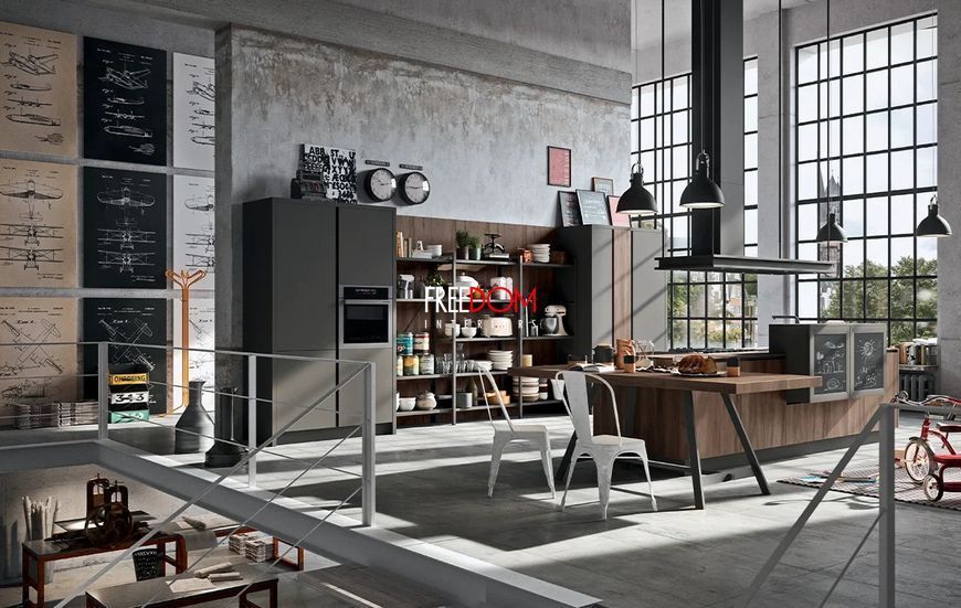 Кухня Astra Cucine SP.22 Industrial SP.228 фото