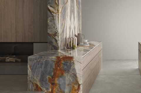 Керамограніт Blue Tempest Maxfine MARMI MAXFINE FMG MAXFINE MARMI Blue Tempest Maxfine фото