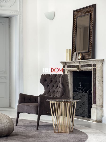 Крісло Vittoria Frigerio Piola Capitonn&eacute; VITTORIAFRIGERIOPIOLACAPITONNE фото