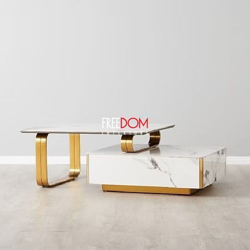 Журнальний столик White Center Table Polaris White Table Polaris фото