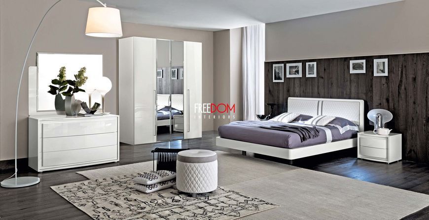 Приліжкова тумба Dama Bianca Camelgroup Dama Bianca AL140CMN Camelgroup фото