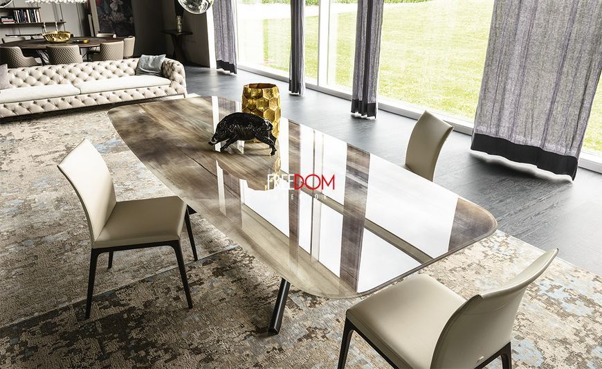 Стіл PLANER CrystalArt Cattelan Italia PLANER Crystalart фото