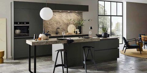 Кухня Nolte K&uuml;chen VELLUTO Graphite Matt NOLTEKUCHENVELLUTOGRAPHITEMATT фото