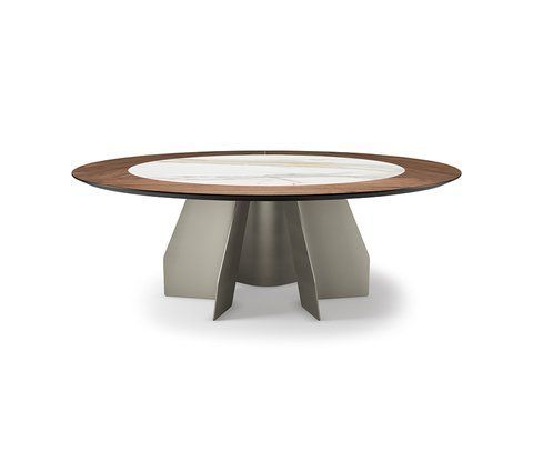 Стол SENATOR Keramik Round Cattelan Italia SENATOR Ker-Wood Round фото