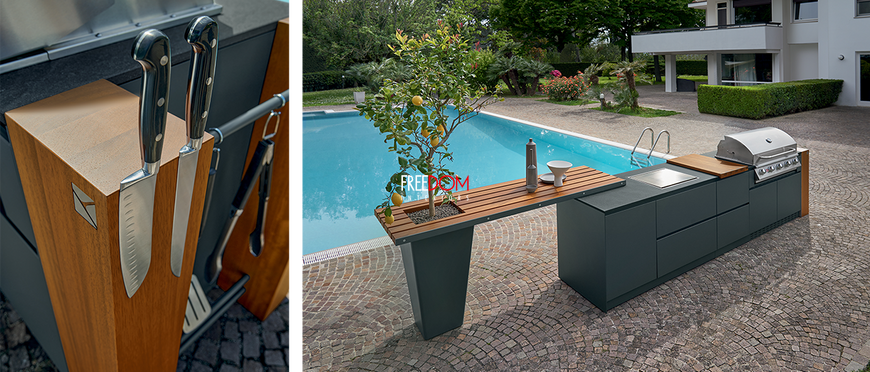 Кухня Aster Cucine Outdoor OUTDOOR фото